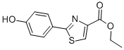 2-(4-羟基苯基)-噻唑-4-甲酸乙酯分子式结构图