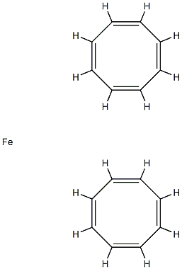 双(环辛四烯)铁分子式结构图