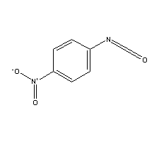 对硝基苯异氰酸酯分子式结构图