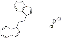 rac-乙烯双(1-茚基)二氯化锆分子式结构图