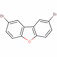 2,8-二溴二苯并呋喃分子式结构图