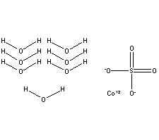 七水硫酸钴分子式结构图