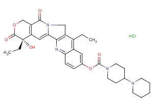 盐酸依列替康分子式结构图