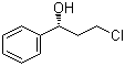 (R)-(+)-3-氯-1-苯基-1-丙醇分子式结构图