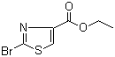 2-溴噻唑-4-甲酸乙酯分子式结构图