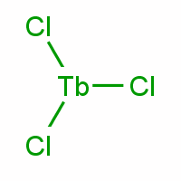 三氯化铽(III)分子式结构图