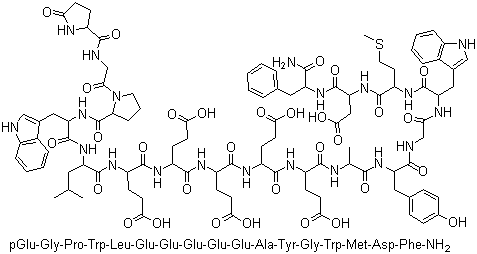 胃膜素分子式结构图