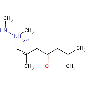 2,6-二甲基-4-庚酮分子式结构图