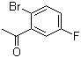 2'-溴-5'-氟苯乙酮分子式结构图