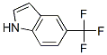 5-(三氟甲基)吲哚分子式结构图