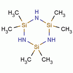 2,2,4,4,6,6-六甲基环三硅氮烷分子式结构图