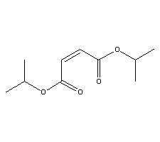 马来酸二异丙酯分子式结构图