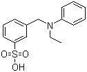 N-乙基-N-苄基苯胺-3'-磺酸分子式结构图