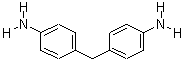 4,4'-二氨基二苯基甲烷分子式结构图