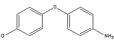 4'-氯-4-氨基二苯醚分子式结构图