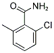 2-氯-6-甲基苯甲酰胺分子式结构图