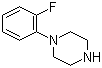 1-(2-氟苯基)哌嗪分子式结构图