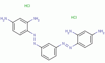 俾士麦棕Y分子式结构图