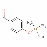 4-三甲基硅氧基-苯甲醛分子式结构图