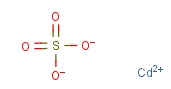 硫酸镉分子式结构图