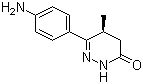 (R)-6-(4-氨基苯基)-4,5-二氢-5-甲基-3(2H)-哒嗪酮分子式结构图