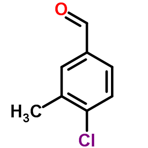 4-氯-3-甲基苯甲醛分子式结构图