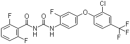 氟虫脲分子式结构图