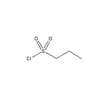 1-丙基磺酰氯分子式结构图