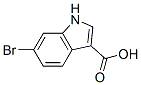 6-溴吲哚-3-羧酸分子式结构图