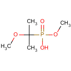 (1-羟基1-甲基乙基)膦酸二甲酯分子式结构图