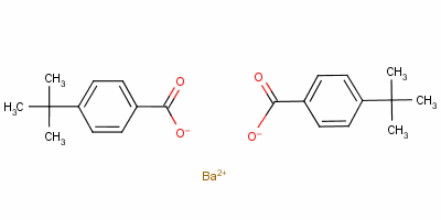 对叔丁基苯甲酸钡分子式结构图