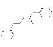 苯乙酸苯乙酯分子式结构图