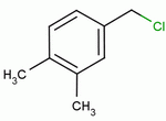 3,4-二甲基氯苄分子式结构图