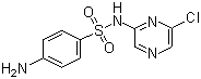 磺胺氯吡嗪分子式结构图