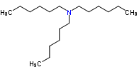 三正己胺分子式结构图