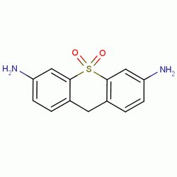 3,6-硫代蒽二胺分子式结构图