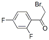 2-溴-2',4'-二氟苯乙酮分子式结构图