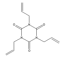 交联剂TAIC分子式结构图