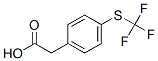 对三氟甲硫基苯乙酸分子式结构图
