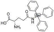 N'-三苯甲基-L-谷氨酰胺分子式结构图