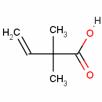 2,2-二甲基-3-丁烯酸分子式结构图