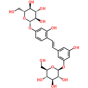 桑皮苷 A分子式结构图