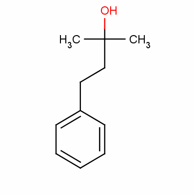 4-苯基-2-甲基-2-丁醇分子式结构图