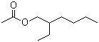 2-乙基己醇乙酸酯分子式结构图