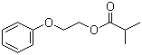 异丁酸苯氧乙酯分子式结构图