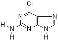 6-氯鸟嘌呤分子式结构图