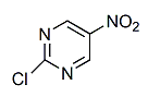 2-氯-5-硝基嘧啶分子式结构图