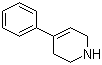 4-苯基-1,2,3,6-四氢吡啶分子式结构图