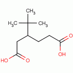 3-叔丁基己二酸分子式结构图