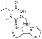 Fmoc-N-甲基-D-缬氨酸分子式结构图